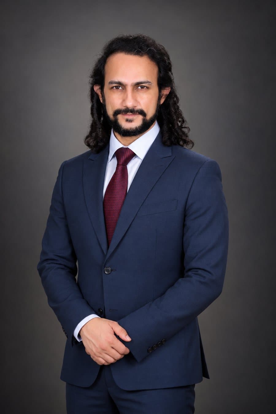 Portrait of Advocate Adnan Noor Hasan Shaikh